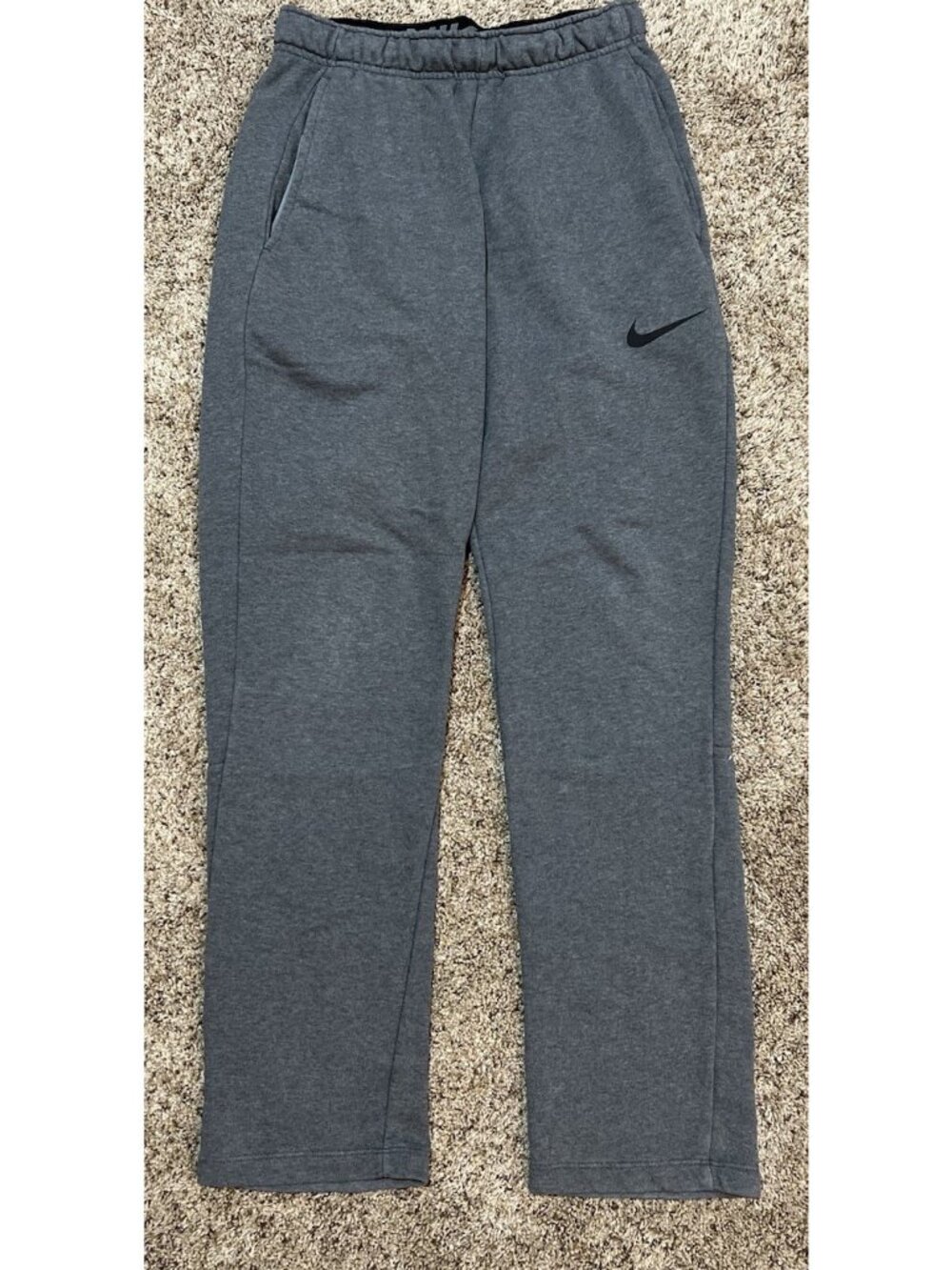 Nike Dri-Fit Athletic Pants Men's ~ Size Small ~ Gray